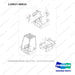 110927-00015 CHANGEOVER AR;BAT, ROLL IN OUT - full parts diagram, item 9 marked - genuine Doosan / Bobcat forklift part