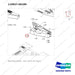 110927-00189 BOX,TOOL;GROUP - parts diagram, item 1-04 shown - genuine Doosan / Bobcat forklift part