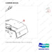 110930-02131 HOOD ASSY;TIER4,INT,D160 - parts diagram, item 1 shown - genuine Doosan / Bobcat forklift part