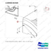 110930-02259 HOOD MODULE;DV180S, TIER-4 - parts diagram, item 2 shown - genuine Doosan / Bobcat forklift part