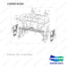 110930-02262 HOOD ASSY - full parts diagram, item 1 marked - genuine Doosan / Bobcat forklift part