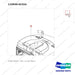 110930-02324 HOOD GROUP - parts diagram, item 1 shown - genuine Doosan / Bobcat forklift part