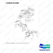 110930-02398 HOOD ASSY;MAIN - full parts diagram, item 8 marked - genuine Doosan / Bobcat forklift part