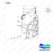 110931-02211 HOUSING ASSY;T/C - parts diagram, item 1 shown - genuine Doosan / Bobcat forklift part