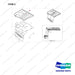 110935-01428 FLOOR PLATE GROUP - full parts diagram, item 2 marked - genuine Doosan / Bobcat forklift part