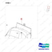 110946-00598 SEAT GP;FIN,SEARS,SUSPEN,HIP,VINYL - parts diagram, item 1 shown - genuine Doosan / Bobcat forklift part