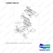 110947-00172 MOUNT GROUP;CABIN - full parts diagram, item 55 marked - genuine Doosan / Bobcat forklift part