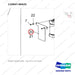 110947-00425 MOUNT GROUP;CAGE - parts diagram, item 20 shown - genuine Doosan / Bobcat forklift part