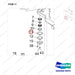 110947-00905 AXLE GROUP,STEER;STANDARD WHEEL,D70S-9 - parts diagram, item 11 shown - genuine Doosan / Bobcat forklift part