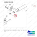 110947-01036 SIDE SHIFTER, HOOK, STANDARD for SINGLE - parts diagram, item 16 shown - genuine Doosan / Bobcat forklift part
