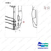 110948-00405 RADIATOR ASSY;D160S-9 - parts diagram, item 5 shown - genuine Doosan / Bobcat forklift part