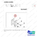 110951-01995 OPTION-BLUE SAFETY LIGHT;CABIN,BY-GEAR - parts diagram, item 5 shown - genuine Doosan / Bobcat forklift part
