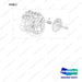 110951-02705 FAN GP;D25S-9 - full parts diagram, item 2 marked - genuine Doosan / Bobcat forklift part