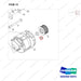 110951-03044 ALTERNATOR GP;DS D40S-9 T5 55KW - parts diagram, item 13 shown - genuine Doosan / Bobcat forklift part