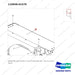 110958-01579 RADIATOR ASSY;D70S 3 T-4 INT COOLING MO - parts diagram, item 6 shown - genuine Doosan / Bobcat forklift part