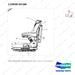 110958-03188 SEAT,OPERATOR;GRAMMER,FULL OPT - parts diagram, item 7 shown - genuine Doosan / Bobcat forklift part