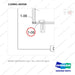 110961-00358 BATTERY GROUP;D25S-7,D24 - parts diagram, item 1-08 shown - genuine Doosan / Bobcat forklift part