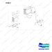 110961-00543 BATTERY GROUP - full parts diagram, item 2 marked - genuine Doosan / Bobcat forklift part