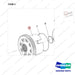 110963-00119 CLUTCH ASSY;REV - parts diagram, item 3 shown - genuine Doosan / Bobcat forklift part