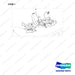 110965-00201 OPTN-LP CRADLE SWING DOWN;FOR GC55C STD - full parts diagram, item 1 marked - genuine Doosan / Bobcat forklift part