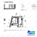 110982-00674 CABIN ASSY,CROWN;MAIN,DIESEL,D TYPE - parts diagram, item 7 shown - genuine Doosan / Bobcat forklift part