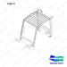 111101-00034 OVERHEAD GUARD;50MM LOW, D25S-9 - full parts diagram, item 12 marked - genuine Doosan / Bobcat forklift part