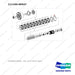 111104-00547 COUPLING GROUP - full parts diagram, item 12 marked - genuine Doosan / Bobcat forklift part