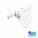 111104-00930 BRACKET ASSY,FAN MOUNTING;DN03,7/9TON - full parts diagram - genuine Doosan / Bobcat forklift part