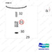 111601-01588 HOUSING,CONVERTER - parts diagram, item 31 shown - genuine Doosan / Bobcat forklift part