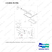 111601-01766 CABIN,MODULAR;TOP,B20X - full parts diagram, item 3-10 marked - genuine Doosan / Bobcat forklift part