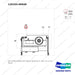 120103-00048 AIR CONDITIONER;TOP MOUNT_B20/25S-5 - parts diagram, item 44 shown - genuine Doosan / Bobcat forklift part