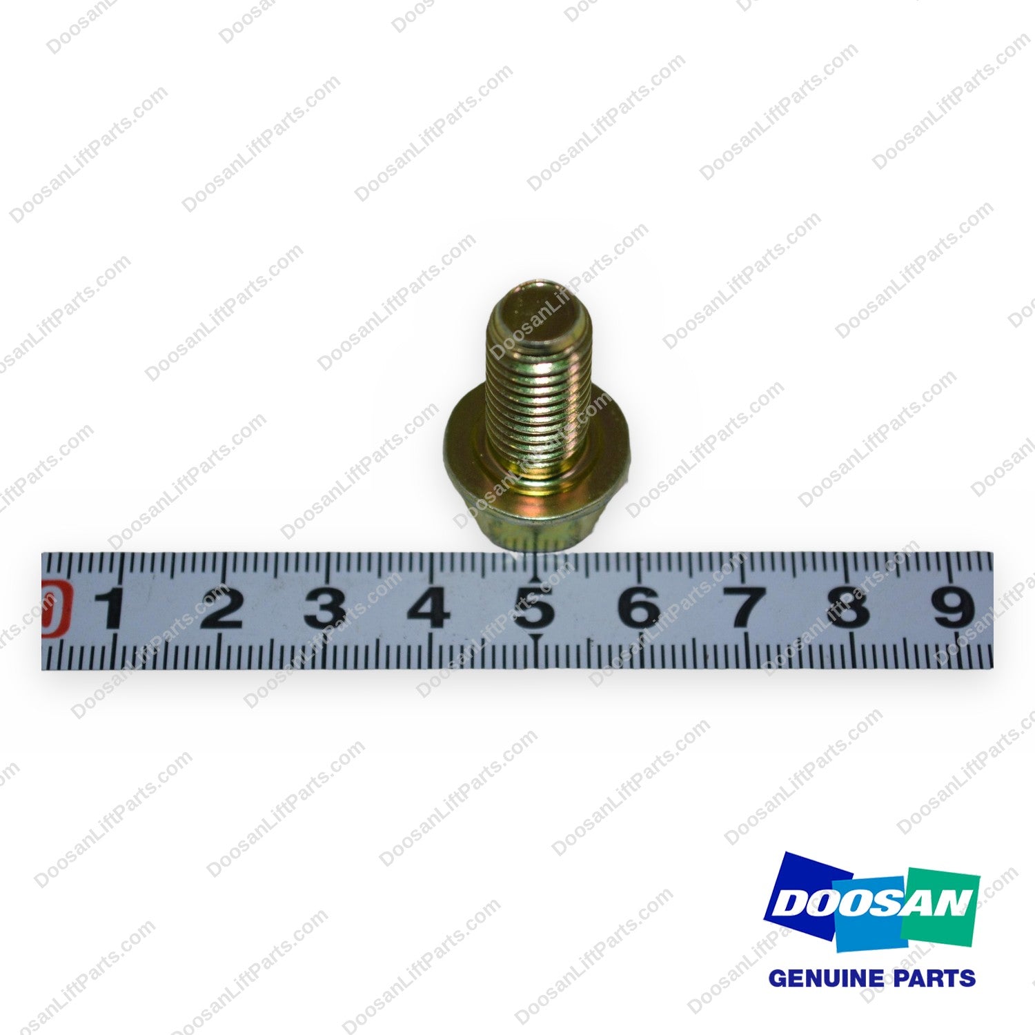 120106-00208 - Hex Flange Bolt - OEM Doosan Daewoo Bobcat