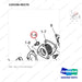 120106-00270 EGR - parts diagram, item 1-4 shown - genuine Doosan / Bobcat forklift part
