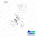 120106-00392 KIT;GM3.0L_HI-FAN - full parts diagram, item 9 marked - genuine Doosan / Bobcat forklift part