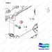 120106-01351 EXHAUST MANIFOLD - parts diagram, item 3 shown - genuine Doosan / Bobcat forklift part