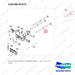 120106-01371 VALVE,MAIN CONTROL;FINGERTIP,4WAY - parts diagram, item 27 shown - genuine Doosan / Bobcat forklift part