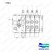120106-01373 VALVE,MAIN CONTROL;4SEC - full parts diagram, item 6 marked - genuine Doosan / Bobcat forklift part