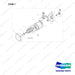 120106-01449 MOTOR ASSY,DRIVE;RH - full parts diagram, item 7 marked - genuine Doosan / Bobcat forklift part