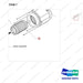 120106-01449 MOTOR ASSY,DRIVE;RH - parts diagram, item 7 shown - genuine Doosan / Bobcat forklift part