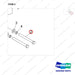 120106-01573 COUNTER WEIGHT GP;D50C-9 T5 55KW,BOBCAT - parts diagram, item 2 shown - genuine Doosan / Bobcat forklift part