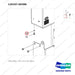 120107-00388 TANK,UREA - parts diagram, item 16 shown - genuine Doosan / Bobcat forklift part