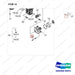 120107-00603 INLET MANIFOLD GP - parts diagram, item 14 shown - genuine Doosan / Bobcat forklift part