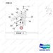 120109-00013 CABIN,MODULAR;RH DOOR - parts diagram, item 33 shown - genuine Doosan / Bobcat forklift part