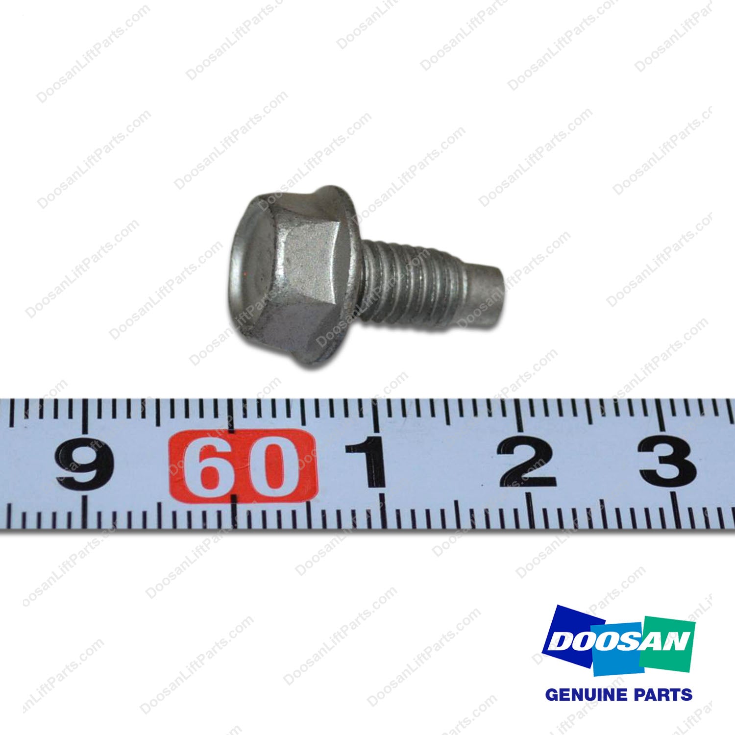 Bolt,FLANGE;HMC2.4L (6X12) - Doosan Forklift Part 120112-00638