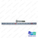 120112-00661 - HMC2.4L Flange Bolt - OEM Doosan Daewoo Bobcat