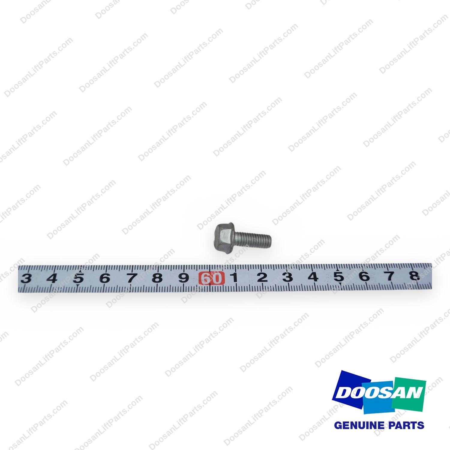 120112-00666 - HMC2.4L Flange Bolt - OEM Doosan Daewoo Bobcat