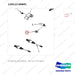 120112-00691 KIT;GM3.0L_ELECTRICAL - parts diagram, item 13 shown - genuine Doosan / Bobcat forklift part