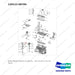 120112-00705 BASE ENGINE GROUP_01;GM3.0L - full parts diagram, item 54-10 marked - genuine Doosan / Bobcat forklift part
