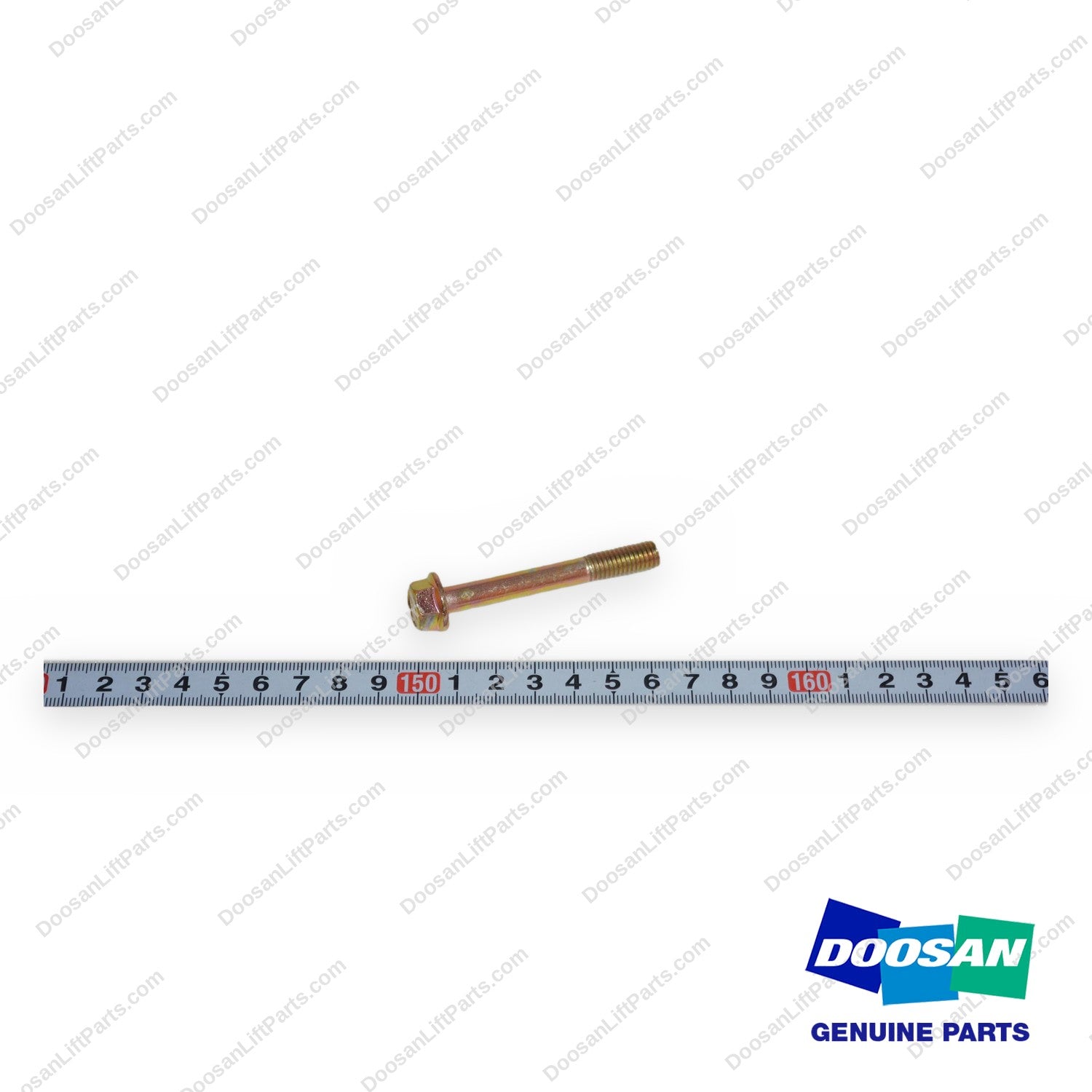 120112-01504 - 2.4L Flange Bolt - OEM Doosan Daewoo Bobcat