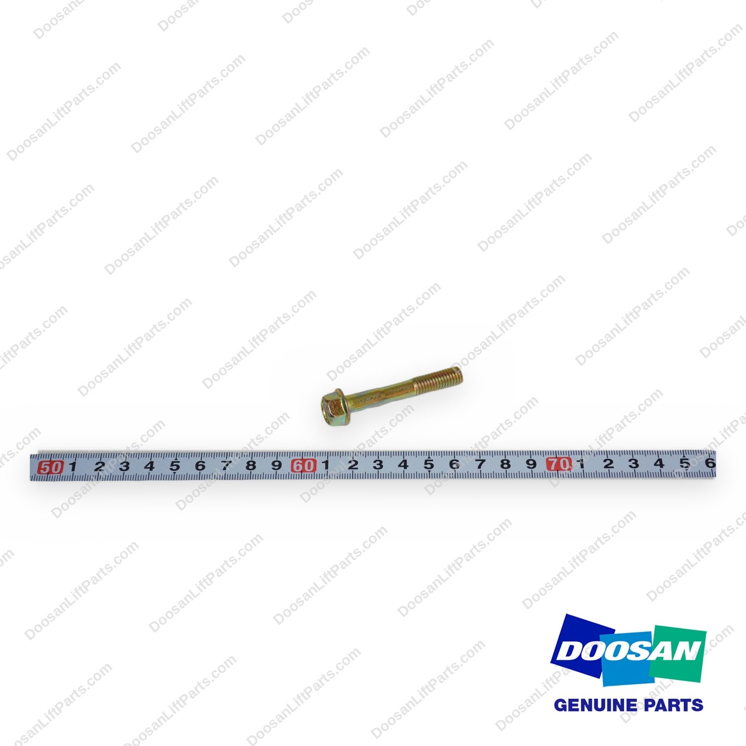 120112-01519 - 2.4L Flange Bolt - OEM Doosan Daewoo Bobcat